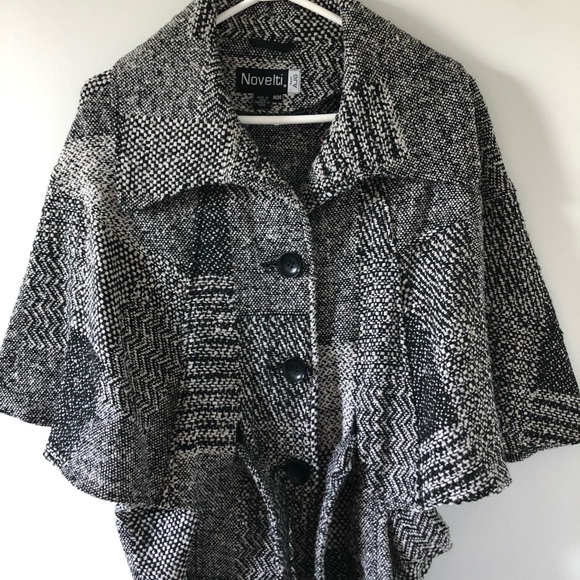 Novelti Jackets & Coats Nwot Novelti Wool Cape Coat Poshmark